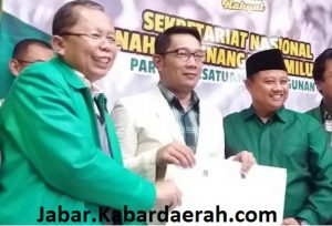 PPP Usulkan Bupati Tasik Jadi Wakil Ridwan Kamil, harus Targetkan Menang 60%