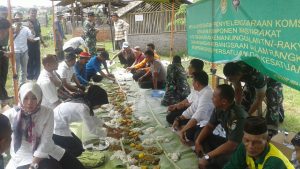 Pemda Kota Bogor Dan Polisi/TNI, Hadiri Panen Di Desa Sindang Barang