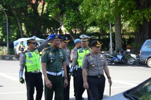 Dalam Rangka Penyerahan DIPA Angaran 2018, Polri Dan TNI Lakukan Pengamanan, Presiden RI Dan Wakil Presiden RI