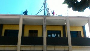 Pembangunan Gedung 3 Lantai SMKN 1 Cibarusah Di Duga Menyalahi Standar Oprasional Pengerjaan