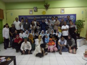 Buka Bersama dan Santunan Anak Yatim /Piatu Yayasan Alumni SMAN 50 Jakarta