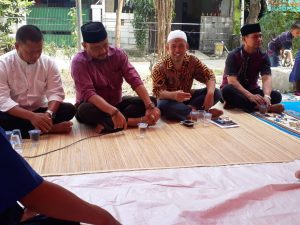 Bakal Calon Kades Wanajaya Menghadiri Forum Silahturahmi Warga RW.013 Villa Mutiara Wanajaya