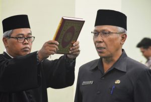 Widodo Indrijantoro Resmi Menjabat Pj Sekda Kota Bekasi