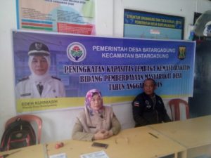 Desa Bantargadung Adakan Rapat Peningkatan Kapasitas Lembaga Kemasyarakatan Bidang Pemberdayaan Masyarakat Desa