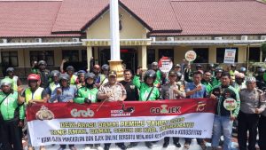 Deklarasi Damai Pemilu Tahun 2019 Yang Aman Damai, Sejuk Di Kabupaten Indramayu.