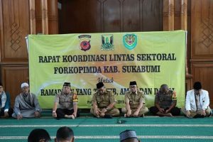 Koordinasi Lintas Sektor, Bupati Marwan Ajak Semua Pihak Jaga Kondusivitas