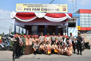 Kapolres Bogor Cek Pos Pam Ops Ketupat Lodaya 2019 Di Wilayah Hukum Kab. Bogor