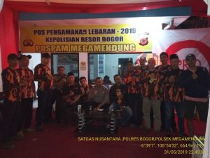 Giat Ops.Ketupat Lodaya 2019, Polsek Megamendung Rangkul Ormas Untuk Berpartisipasi