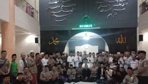 Dir. Binmas Polda Jabar Laksanakan Kegiatan Subuh Keliling Dan Tausiah Di Kec. Cileunyi Kab. Bandung
