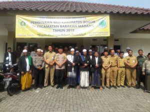 Kapolsek Babakan Madang Hadiri Acara Pembinaan MUI Kab.Bogor pada MUI Kec-Desa. Babakan Madang