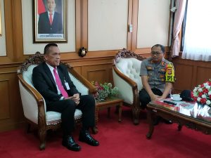 Kapolres Sumedang Silahturahmi Dengan Rektor IPDN