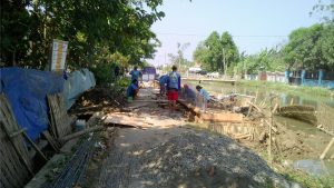 Perbaikan Jembatan Sungai Cipelang Bangkaloa Bersumber Dari Dana APBD Tahun 2019