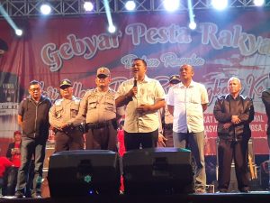 Polres Sukabumi Gelar Gebyar Pesta Rakyat Rangka Hari Bhayangkara Ke – 73 Di Kec. Nagrak, Kab. Sukabumi