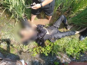 Kapolsek Ciampea Polres Bogor Olah TKP Penemuan Mayat Di Desa Tapos1 Kec.Tenjolaya
