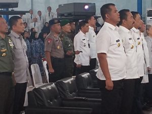 Dan Yon A Pelopor SAT. Brimob Polda Jabar AKBP. Moch. Andri S.si, Hadiri Penutupan Kader Bela Negara Bagi Siswa Krida Nusantara