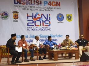 BNNK Bogor Gelar Diskusi P4GN Dengan Tema “Melenial Sehat Tanpa Narkoba Menuju Indonesia Emas”