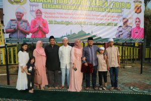 Silaturahmi Keluarga Besar Polres Sukabumi Polda Jabar Dalam Rangka Idul Adha 1440 H/2019