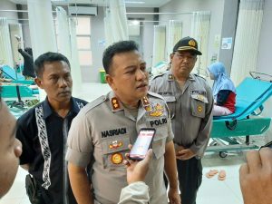 Kapolres Sukabumi Polda Jabar Jenguk Korban Keracunan Di RS. Sekarwangi