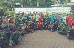 Polsek Bogor Tengah Bersama Muspika Gelar Kerja Bakti Di Sungai Cipakancilan