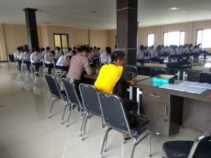 Pembinaan Akademik Dan Psikologi Peserta Binlat Calon Anggota Polri 2019/2020 Oleh Polresta Bogor Kota