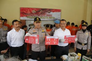 Polresta Bogor Kota, Ungkap 17 Kasus Narkotika (Ganja-Sabu) Selama Bulan September 2019