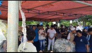 Kepala Desa Lubang Buaya Kabupaten Bekasi Urus prosesi pemakaman Jhony Indo