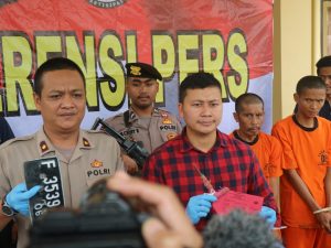 Unit Jatrantas Sat.Reskrim Polres Sukabumi Berhasil Mengungkap Kasus Curanmor di 3 Lokasi