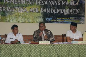 Bupati Sukabumi Membuka Muscab IV, Memilih Ketua Dan Pengurus Baru APDESI Priode 2020-2025