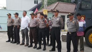 Unjuk Rasa DPC.PPMI dapat Pengawalan langsung dari Polres Cianjur