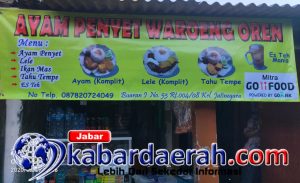 “Ayam Penyet Warung Oren Buaran”, Jakarta Timur