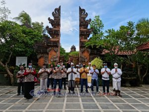 Kunjungan MUB Dan Lurah Kayuringin Jaya Ke Pure Agung Tirta Bhuana Kota Bekasi, Guna Silahturahmi Serta Pererat Kerukunan Beragama