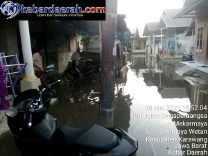 Parah…, Tradisi Banjir Di Wilayah Cilamaya Wetan