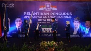 Dilantiknya PAN Kota Bekasi, Ketua DPW Jabar Dirinya Mengapresiasi Kepada Pengurus Dan Kader PAN Kota Bekasi