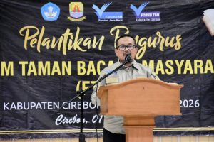 Hadiri Pelantikan FTBM Kabupaten Cirebon, Begini Harapan Bupati