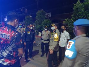 AKBP Syamsul Huda Pimpin Langsung Patroli dan Penyekatan Jalan di Malam Takbiran Idul Adha
