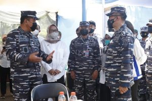 Pemkab Bogor dan TNI AL Laksanakan Vaksin II di Kec. Cariu