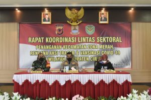 Forkopimda Kab Cirebon Siapkan Langkah Intervensi untuk Tangani 6 Kecamatan Zona Merah Covid-19