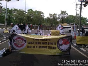 Janji Politik Rahmat Effendi Di Tagih Oleh FPHI Kota Bekasi Soal Status Honorer Menjadi PNS