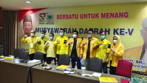 Akhirnya Nofel Terpilih Secara Aklamasi Sebagai Ketua DPD Partai Golkar Kota Bekasi Ditempat Yang Berbeda