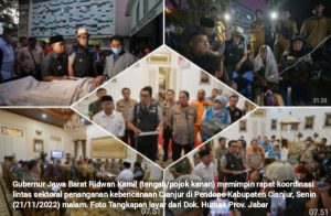 Gempa Bumi Cianjur, Ridwan Kamil Instruksikan Jangan Sampai Ada Warga Luka-luka dan Terlantar