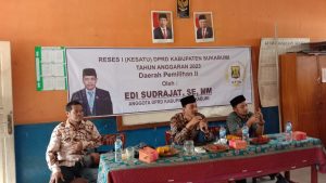 Reses I (Satu) Tahun 2023 Anggota DPRD Kabupaten Sukabumi Fraksi PAN Edi Sudrajat, SE.,MM.
