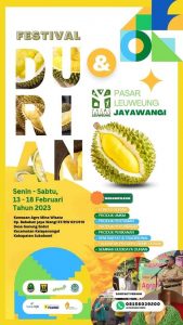 Festival Durian dan Pasar Leuweung Sesi II Kalapanunggal Kab. Sukabumi 2023