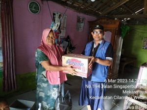 Ucapan Terima Kasih Kabiro Kabar Daerah Karawang Kepada Para Donatur Bantuan Untuk Bencana Banjir Cilamaya