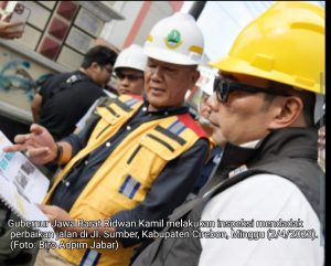 Ridwan Kamil: Ada Tujuh Pekerjaan Perbaikan Jalan di Cirebon