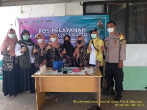 Dukung Imunisasi Polio, Polres Sukabumi Optimalkan Peran Aktif Bhabinkamtibmas