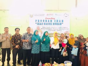 Dinas Perikanan Kabupaten Sukabumi Launching Program Ikan Masuk Rumah