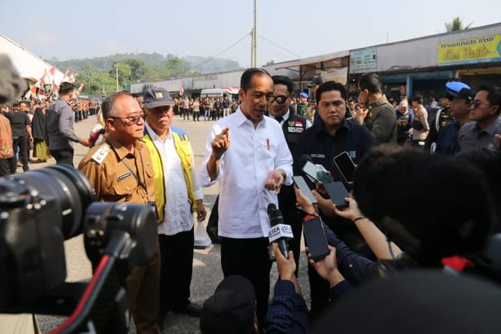Jokowi Resmikan Tol Cigombong – Cibadak, Wabup Dukung Transportasi, Wisata Dan Investasi Di Sukabumi