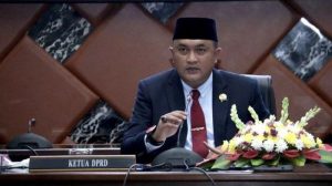 Ketua DPRD Kab. Bogor Rudy Susmanto S.Si Dalam Sambutannya” Kita Harus Terus Melaju Untuk Indonesia Maju “
