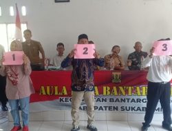 Pengundian Calon Kades Bantargadung Kec. Bantargadung Kabupaten Sukabumi