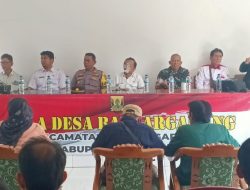 Panitia Pilkades Buka Acara pembekalan para calon kepala Desa Bantargadung